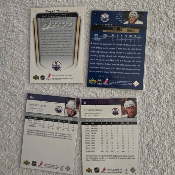 15-Card Edmonton Oilers Lot - Ryan Smyth, Bill Ranford HOF & 2006 Stars - Picture 5 of 9